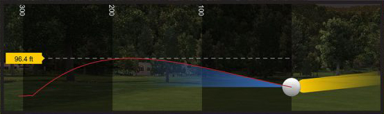 弾道マップ・側面図